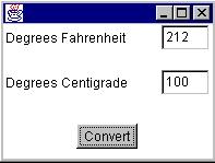 FahrenheitToCentigrade Interface
