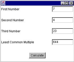 LCM program Interface